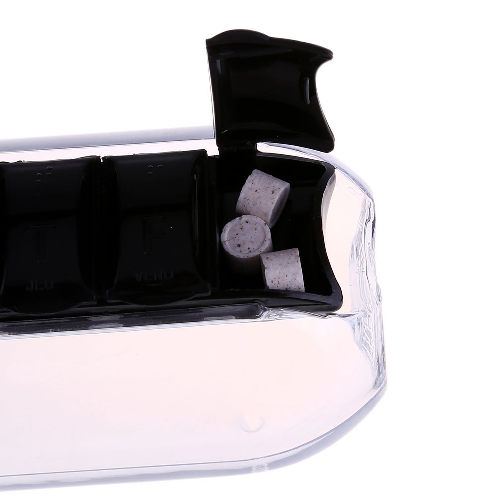 thumbnail image 3 of Pastillero Organizador Diario Medicamentos 2 en 1 Botellas para Al Aire Libre, 3 of 9