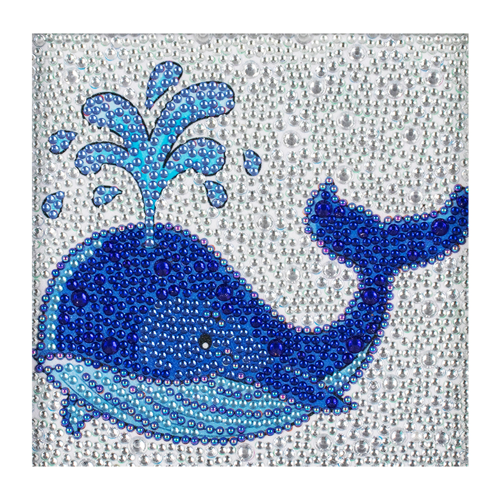 thumbnail image 2 of 5D DIY Animal Dibujos Animados Taladro Rhinestone Mosaico Arte Imagen, 2 of 10
