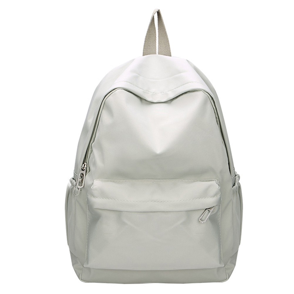 thumbnail image 3 of Mochila Preppy para Estudiantes Bolsos Grandes Color Sólido para Mujer (verde), 3 of 10