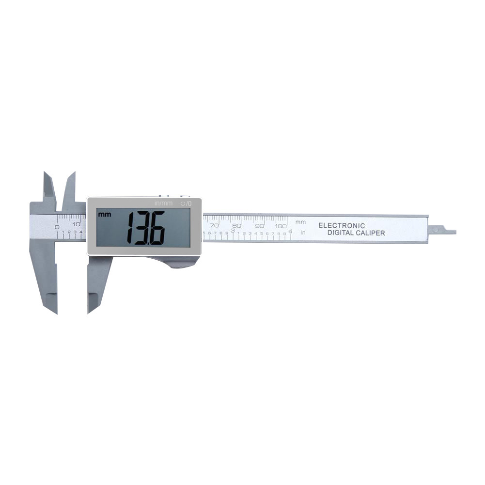 thumbnail image 2 of WDOplteas Calibrador Vernier Digital Electrónico Herramienta Medición Pantalla Completa (plata 100 Mm), 2 of 10