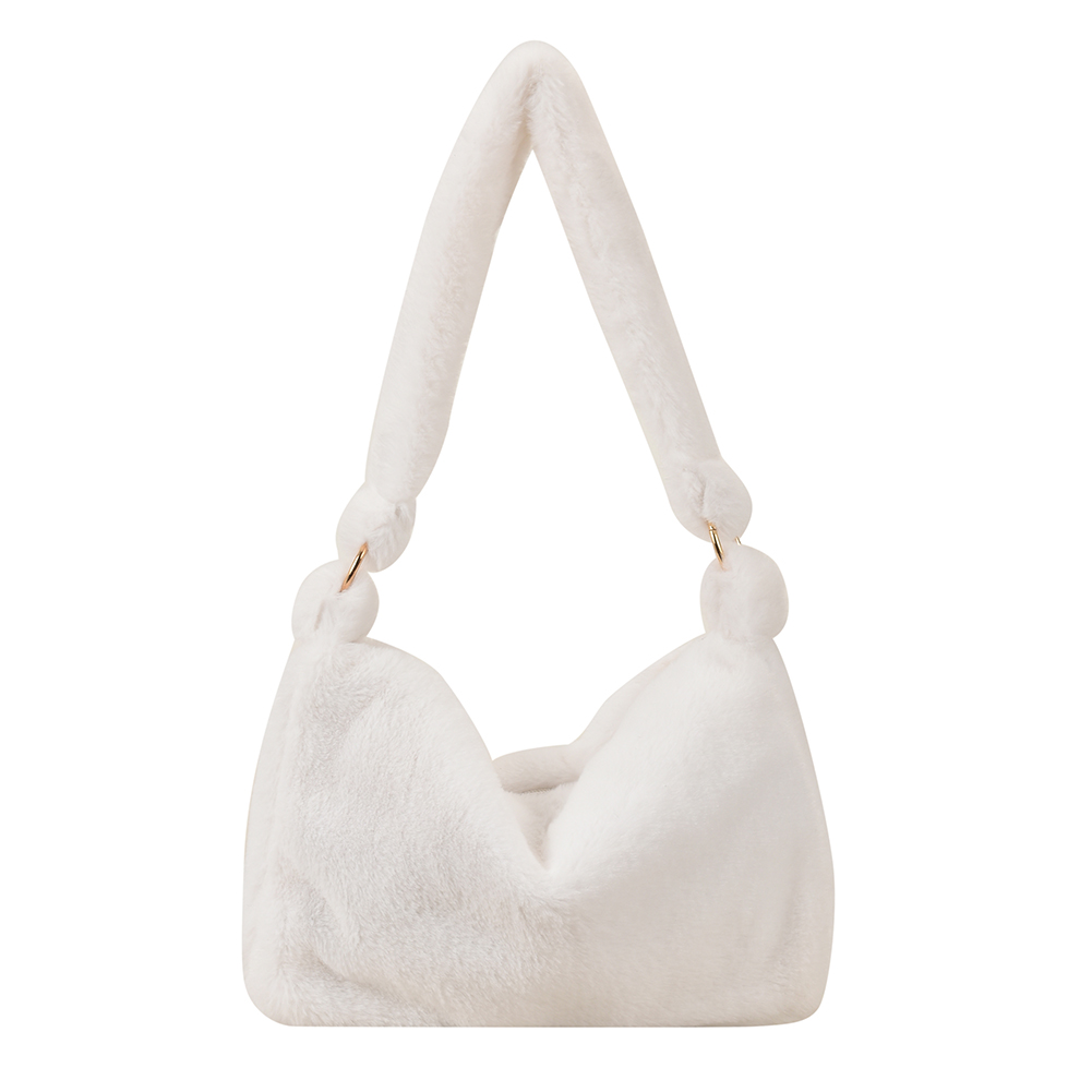 thumbnail image 3 of Bolso Axila Mujer Impresión Hombro Felpa Casual Gran Capacidad S, 3 of 10