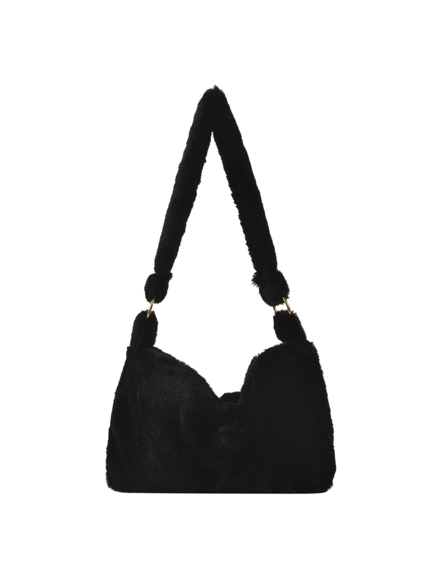 thumbnail image 2 of Bolsos Mano Grandes Con Retro para Mujer Felpa para Hombro Y Axilas (D), 2 of 10