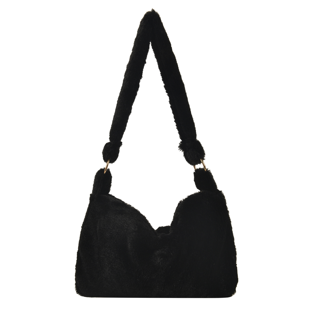 thumbnail image 3 of Bolsos Mano Grandes Con Retro para Mujer Felpa para Hombro Y Axilas (D), 3 of 10