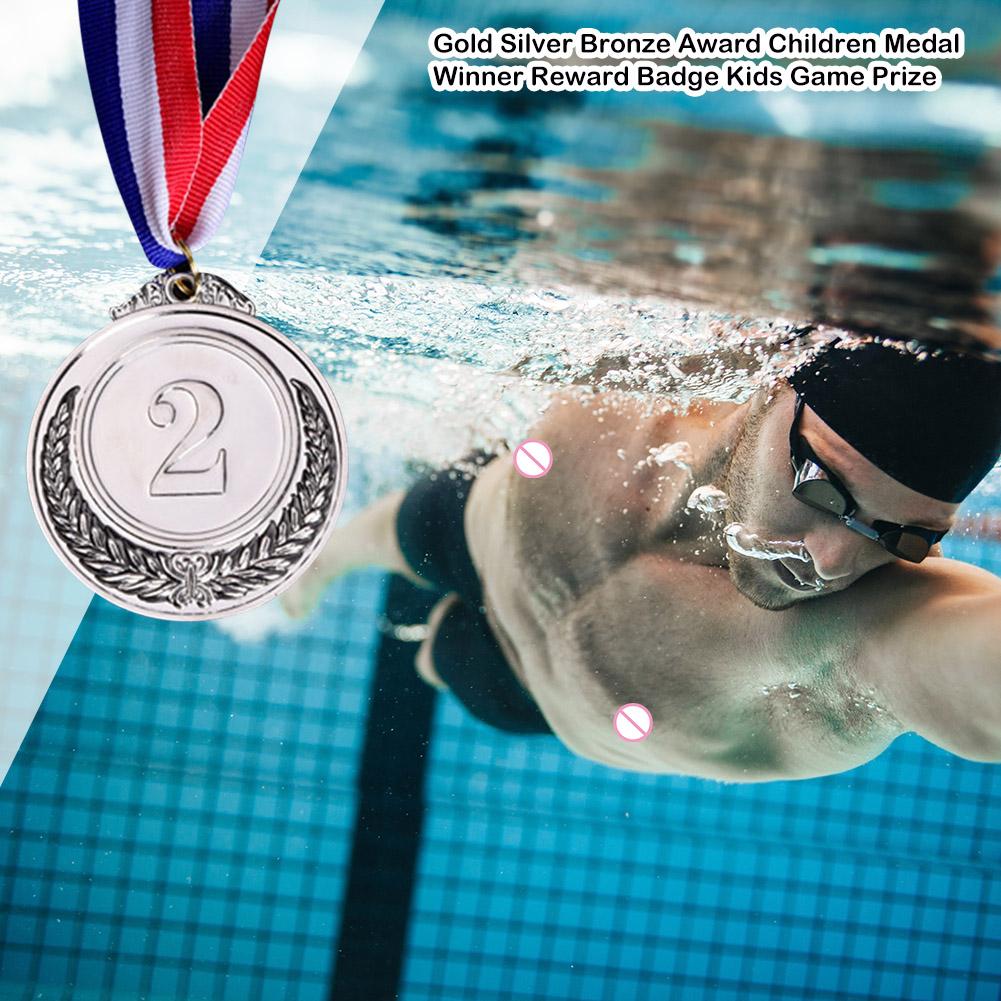 thumbnail image 4 of 6PCS Premio Medalla Ganador Recompensa Insignia Juego Al Aire Libre Premio B, 4 of 10