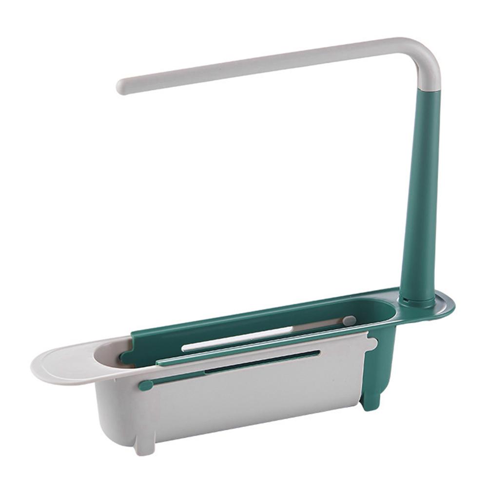 thumbnail image 2 of Estante Multifuncional Verde para Fregadero Estante Telescópico para Piscina Rejilla para Escurrir Piscina Rejilla para Escurrir Esponja, 2 of 7