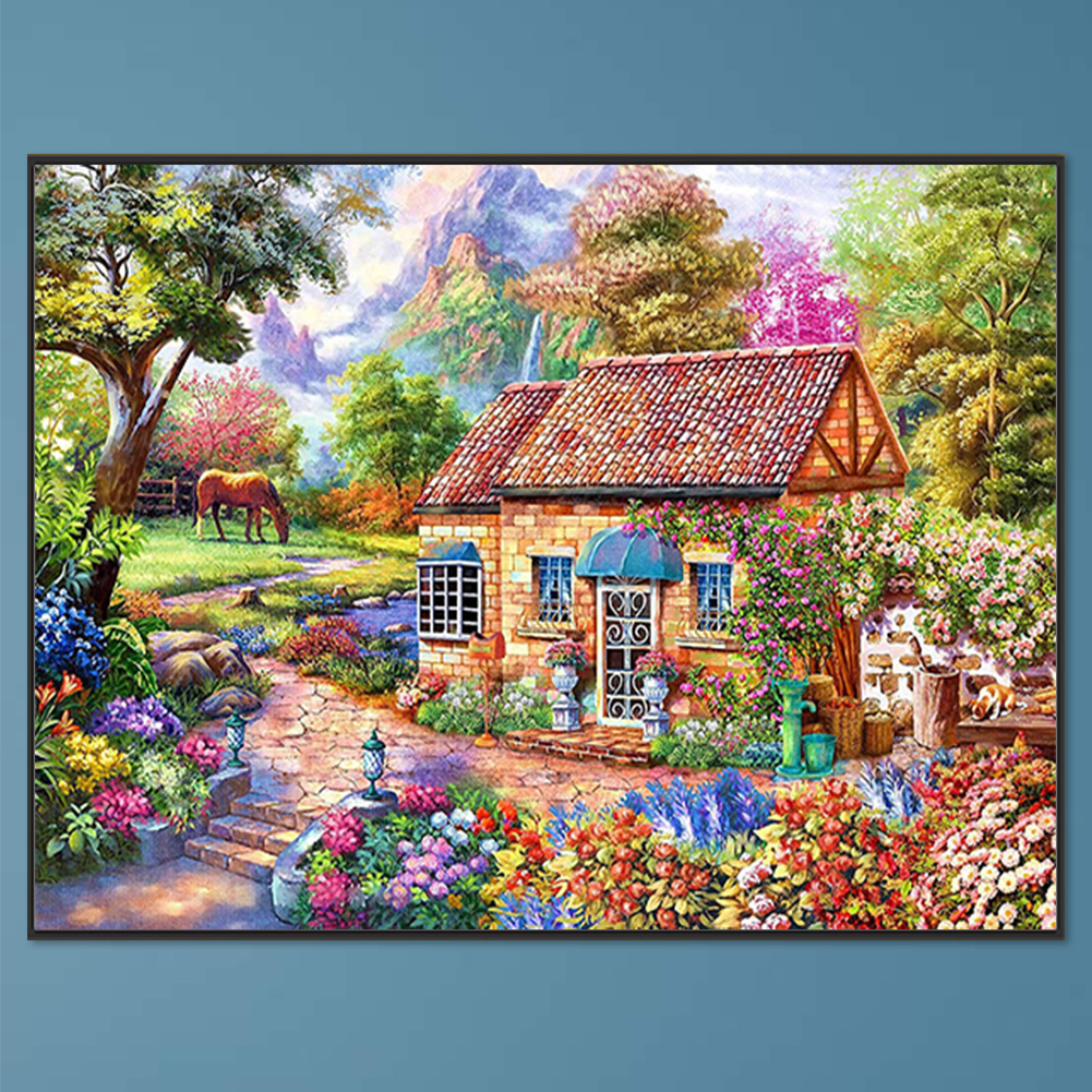 thumbnail image 4 of 5D Mosaico Cabina Dibujo Taladro Artesanía DIY, 4 of 10