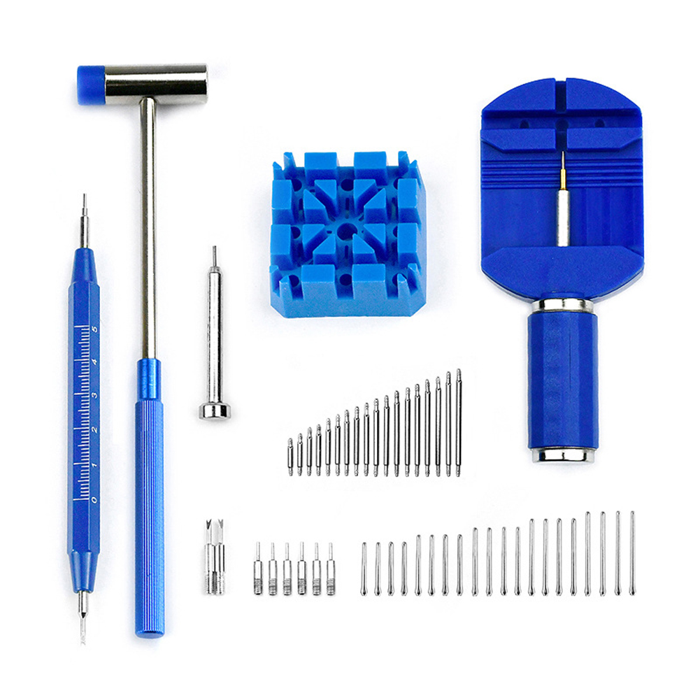 thumbnail image 2 of Kit Reparación Relojes Conjunto Herramientas Pasador Enlace Correa Reloj Kit Herramientas Repuesto Pilas para Reloj, 2 of 10
