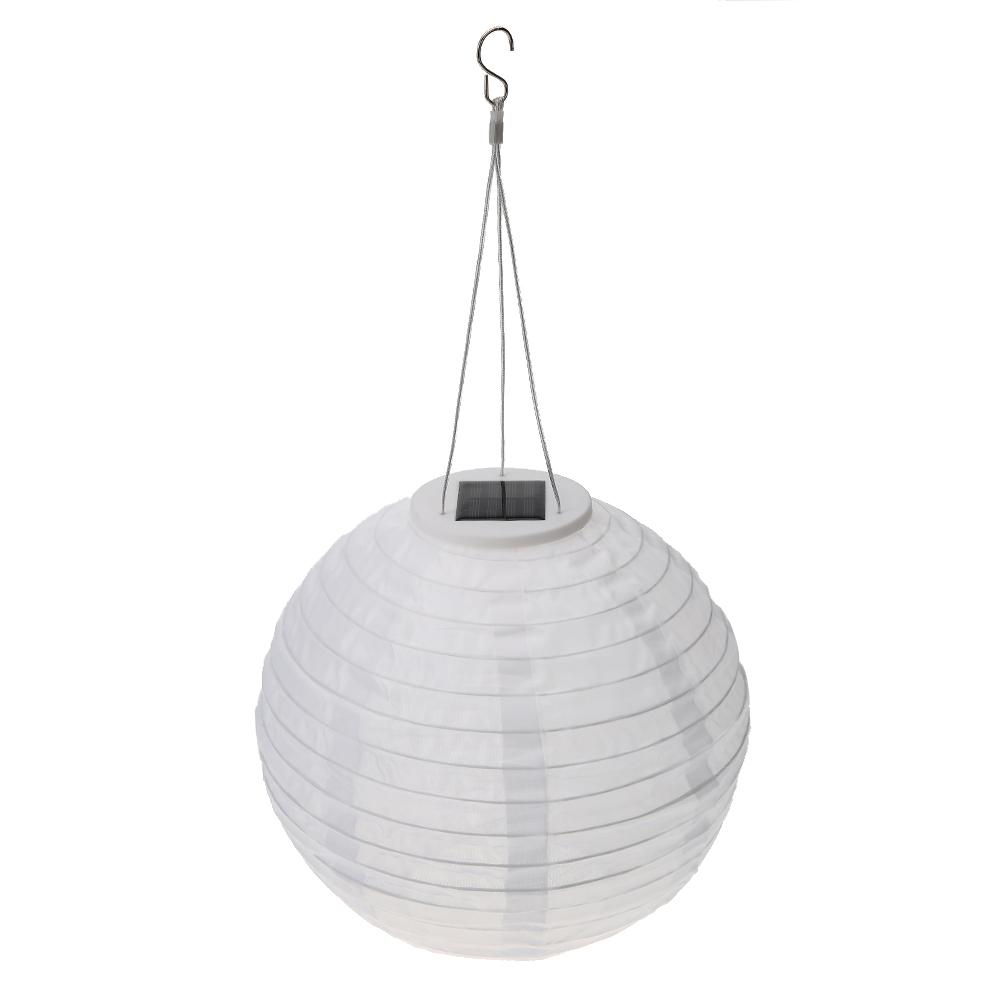 thumbnail image 2 of Linterna Solar Redonda LED 12 Pulgadas Impermeable Kuymtek para Al Aire Libre Blanco, 2 of 10
