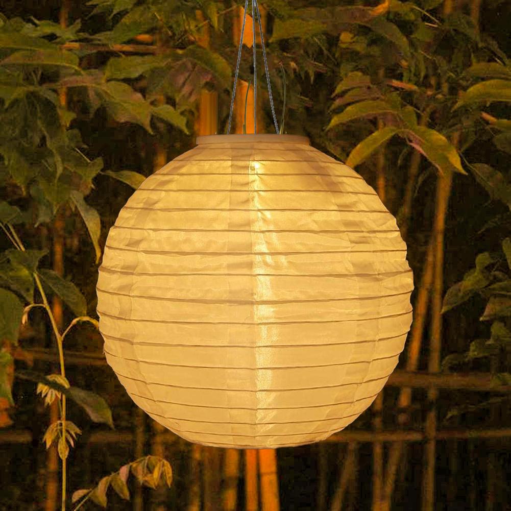 thumbnail image 4 of Linterna Solar Redonda LED 12 Pulgadas Impermeable Kuymtek para Al Aire Libre Blanco, 4 of 10