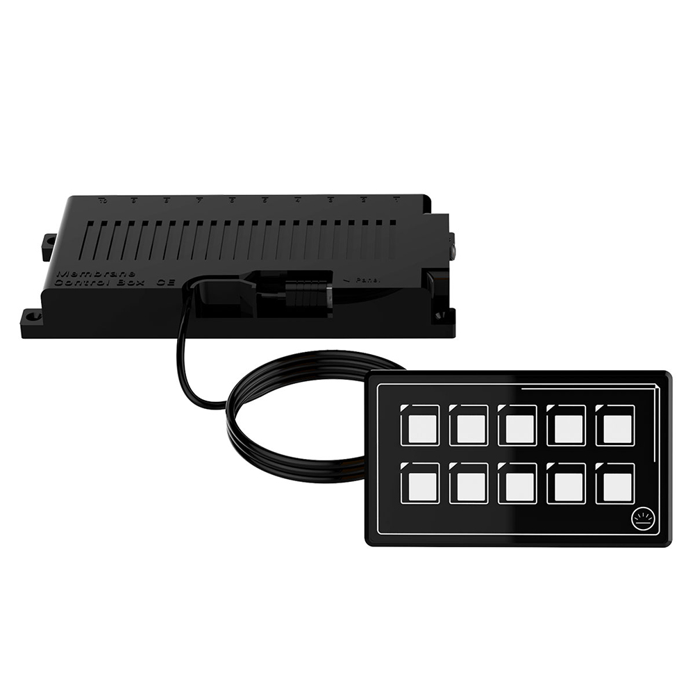 thumbnail image 2 of Panel Interruptor Controlador Membrana 10P para Coche 10 Bandas Control Por Aplicación BT Al IP67, 2 of 10