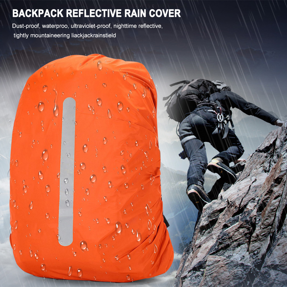 thumbnail image 4 of Ygjytge Funda Impermeable para Mochila A Prueba Polvo Con 2 Correas Ajustables Con Hebilla Cruzada (naranja 60 L), 4 of 10