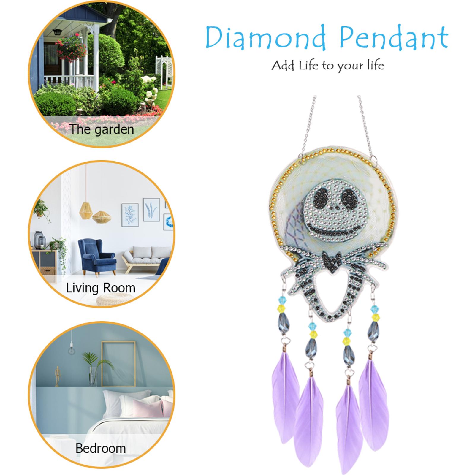 thumbnail image 4 of Cuentas plumas diamante Btafrte Nueva y creativa, 4 of 10