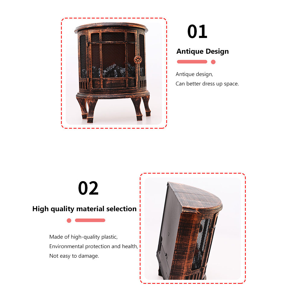 thumbnail image 3 of Linterna Fuego Antigua Btafrte Con Llama LED 30x24 5x12 5 Cm, 3 of 10