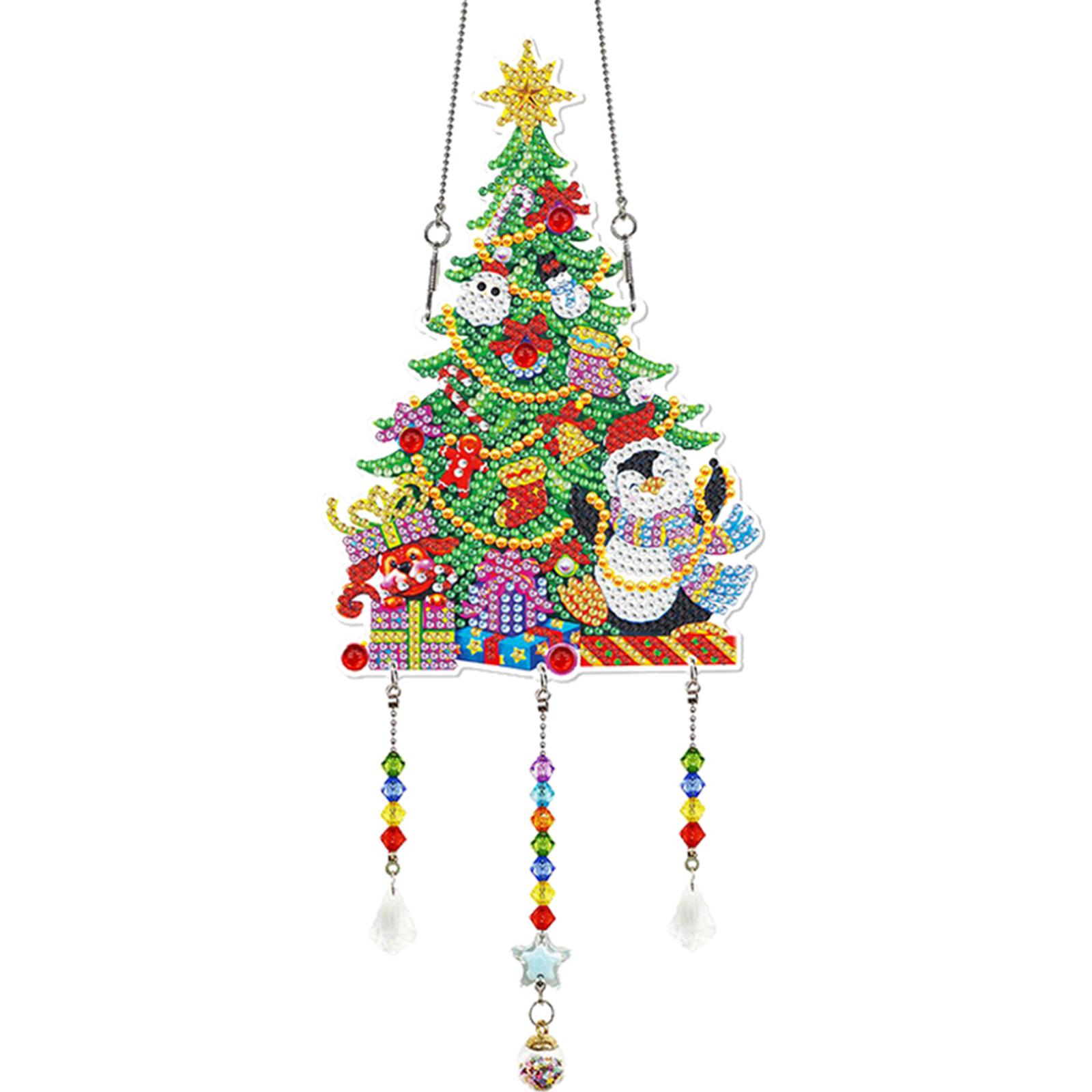 thumbnail image 2 of (Árbol Navidad-GSP113) Nuevos adornos cristal llamativos lágrimas rombo punto creativo placa cuentas cristal diamante (con diamantes en un lado) (con video), 2 of 10