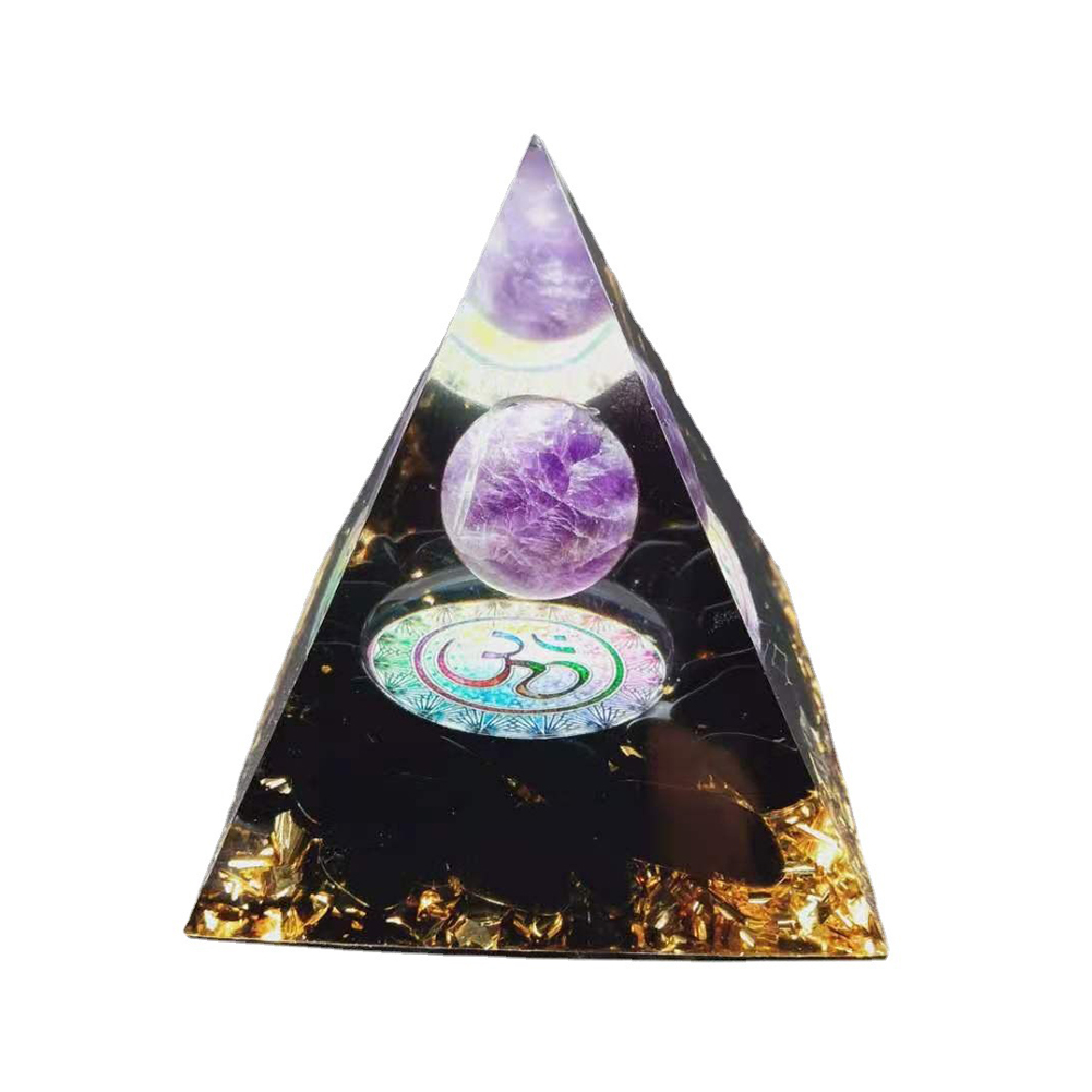 thumbnail image 2 of Pirámide Ogen Torre Cristal Natural Curación Energética Reiki Chakra (B) Haga Un Pedido Y Envíe Una Imagen para Confirmar Pirámide Ogen 5 CM + B, 2 of 10