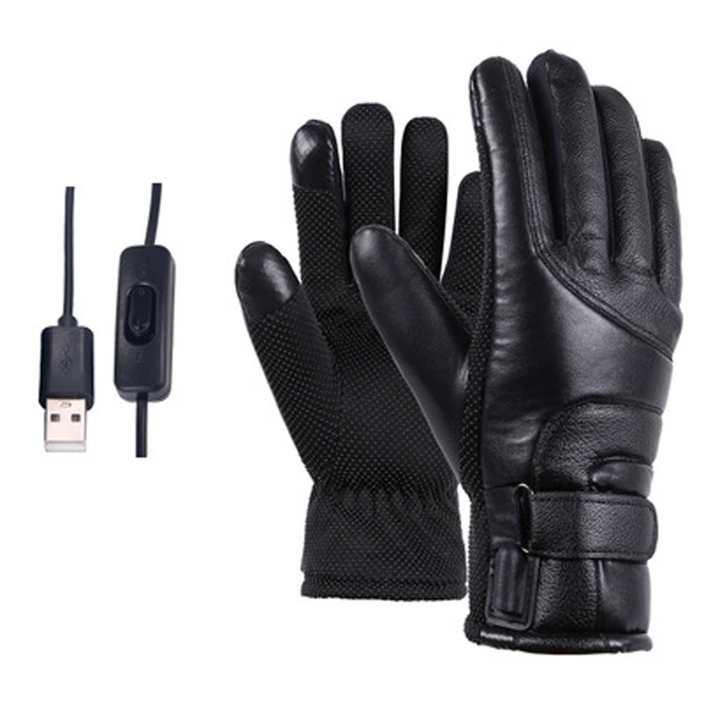 thumbnail image 2 of Guantes Térmicos Recargables Btafrte Calefacción Vehículo Eléctrico Motocicleta USB Impermeable, 2 of 10
