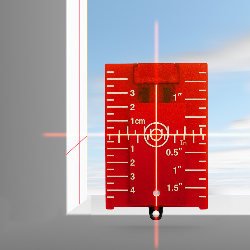 thumbnail image 4 of Hugtrwg Tarjeta Objetivo Láser Vertical/horizontal Placa Haz Línea Roja/verde (roja), 4 of 10