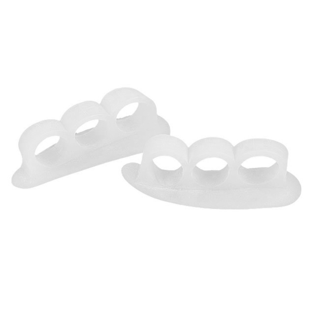 thumbnail image 2 of Alisador Dedos Doblados Kuymtek Silicona Elástico 3 Orificios Suave Blanco, 2 of 10
