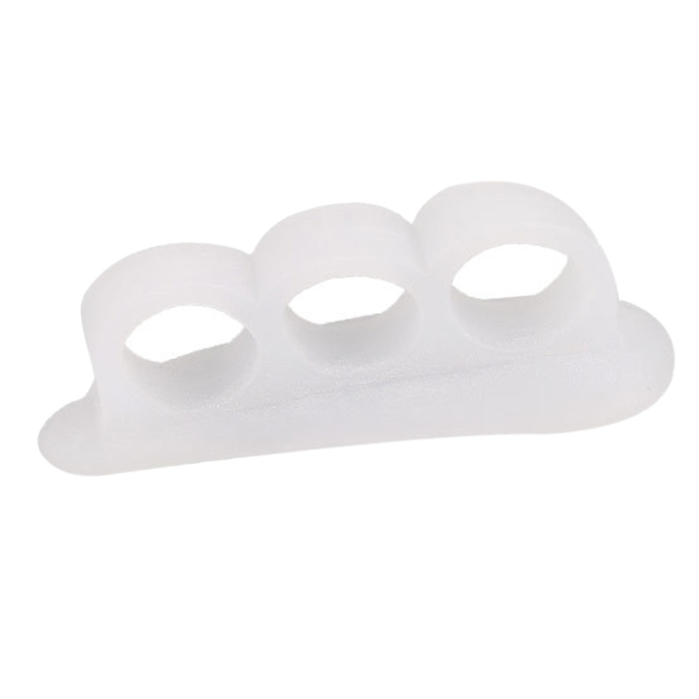 thumbnail image 3 of Alisador Dedos Doblados Kuymtek Silicona Elástico 3 Orificios Suave Blanco, 3 of 10