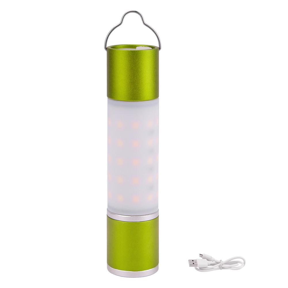 thumbnail image 2 of Linterna Telescópica LED Recargable Por USB Antorcha Con Zoom (verde), 2 of 10