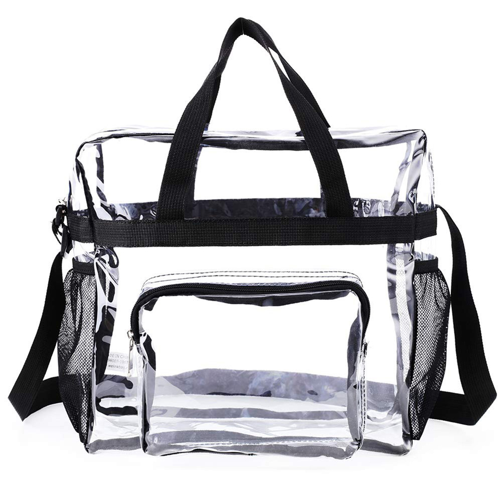 thumbnail image 3 of Btafrte Bolso Hombro para Mujer Bolso Mano Informal PVC Bolso Mano (negro), 3 of 10