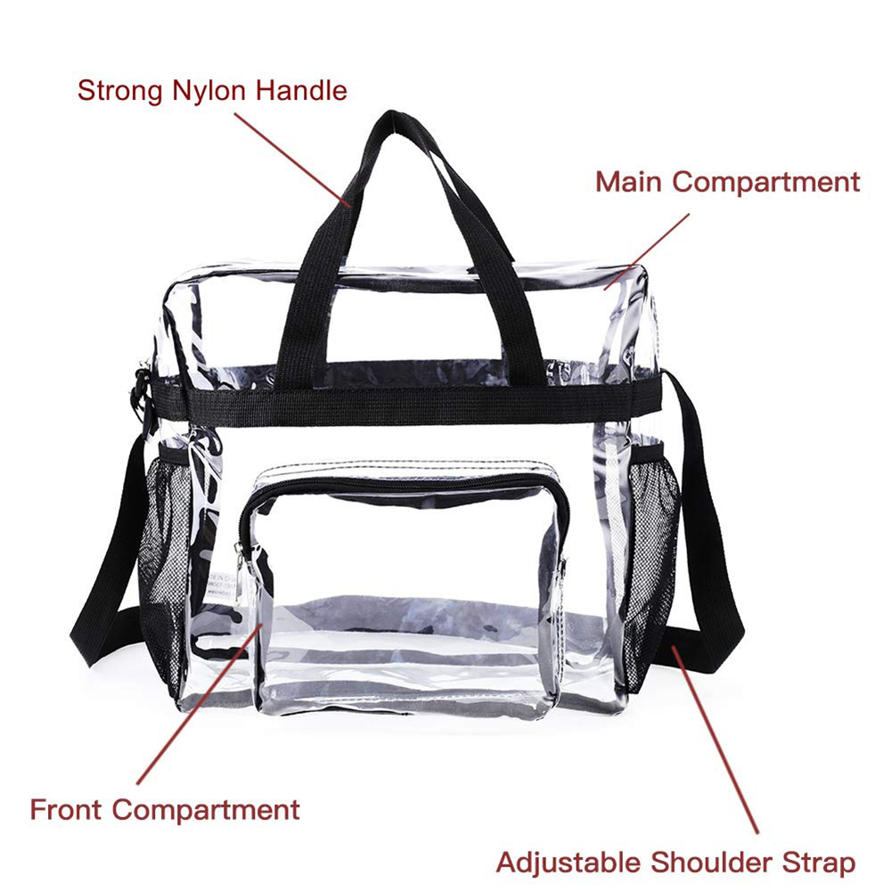 thumbnail image 4 of Btafrte Bolso Hombro para Mujer Bolso Mano Informal PVC Bolso Mano (negro), 4 of 10