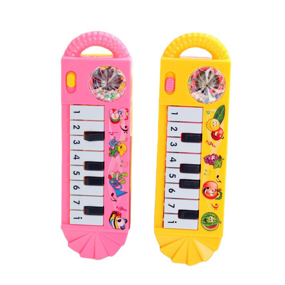 Btafrte Electrónico 8 Teclas para Juguete Piano Juego Educativo Color Aleatorio