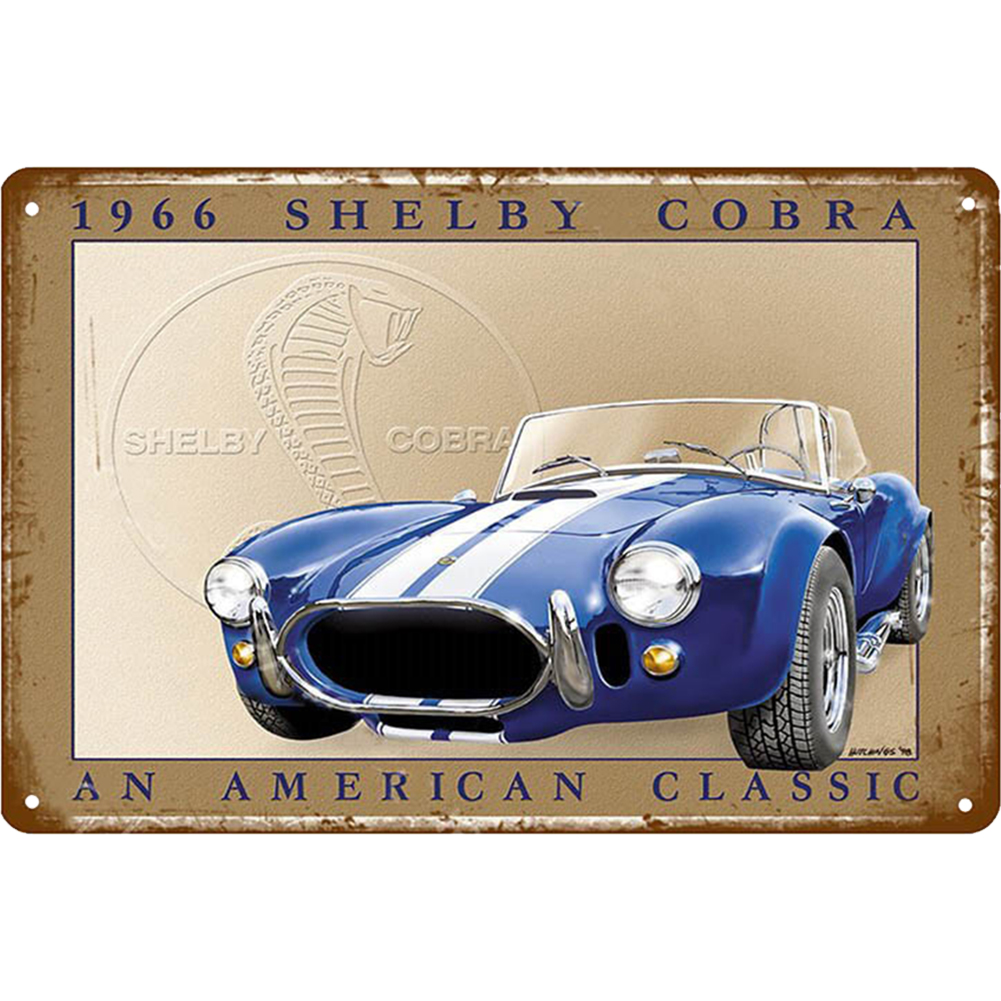 thumbnail image 1 of Letreros Metal Vintage Rectangulares para Vehículo Coche Retro Impermeable Tablero en Puerta, 1 of 10