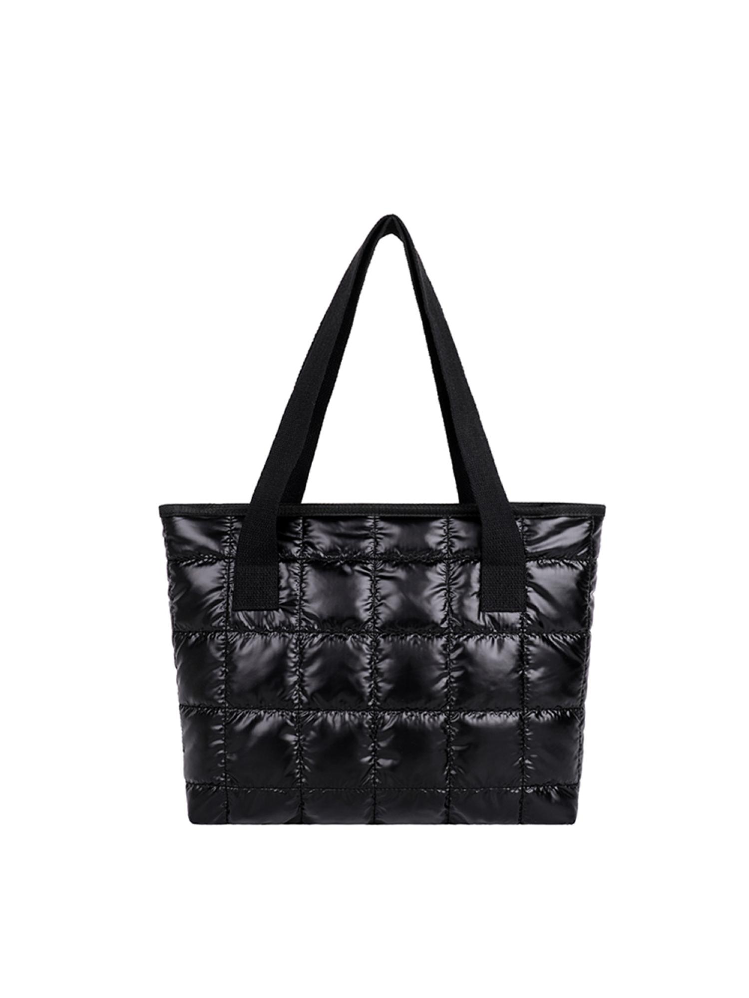 thumbnail image 2 of Bolsos Hombro Tela Nailon Femenina Mano Color Sólido Grandes, 2 of 10