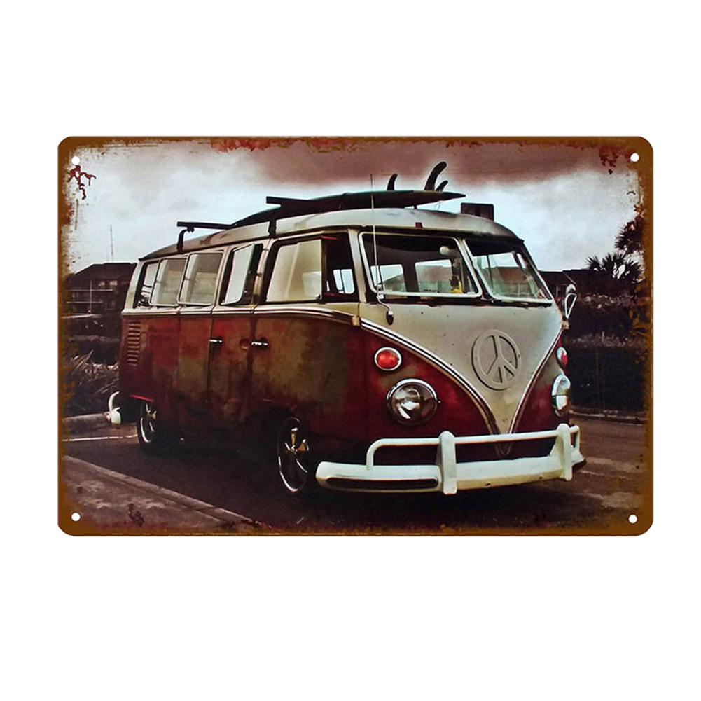 thumbnail image 2 of Plantillas Dibujo Pintura Hierro Con Letrero Coche Retro A La Intemperie para El 30x20cm, 2 of 10