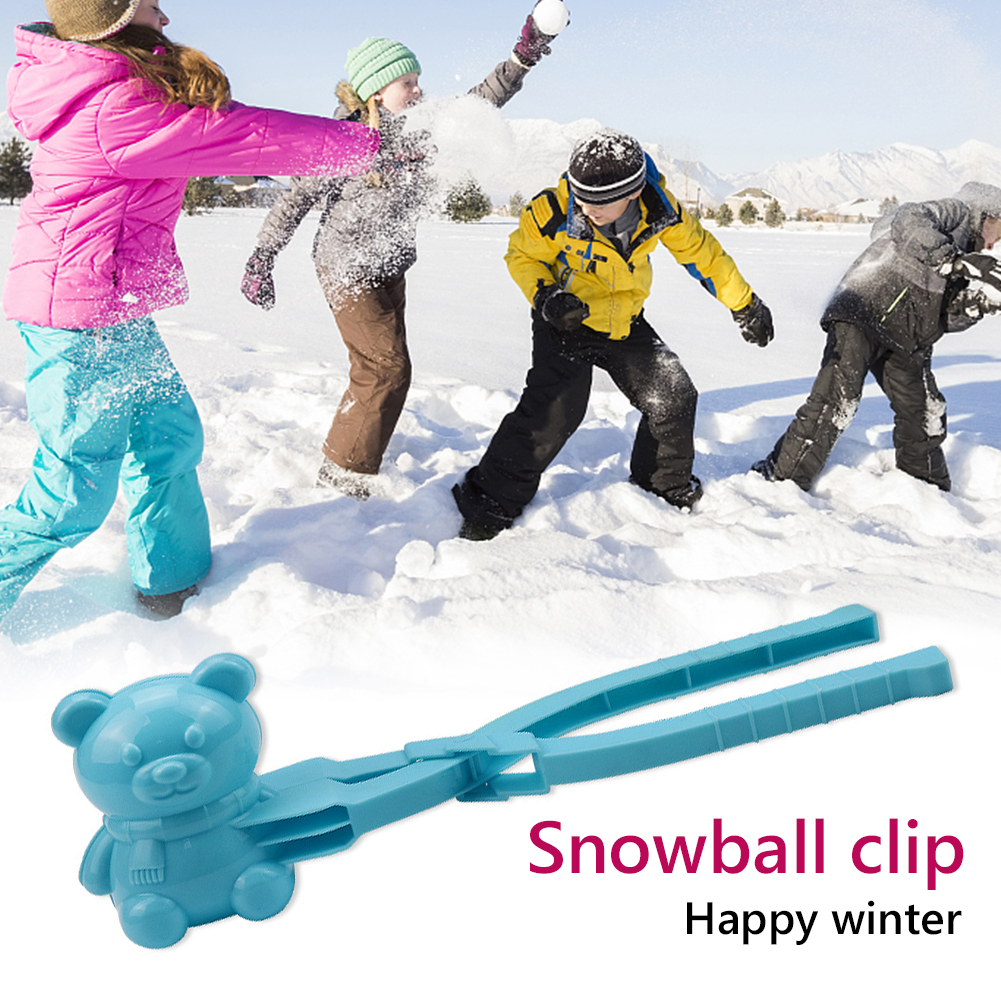 thumbnail image 4 of Kuymtek Clip para Bolas Nieve en Forma Oso para Juguete Pelea Bolas Nieve Invierno (azul), 4 of 8