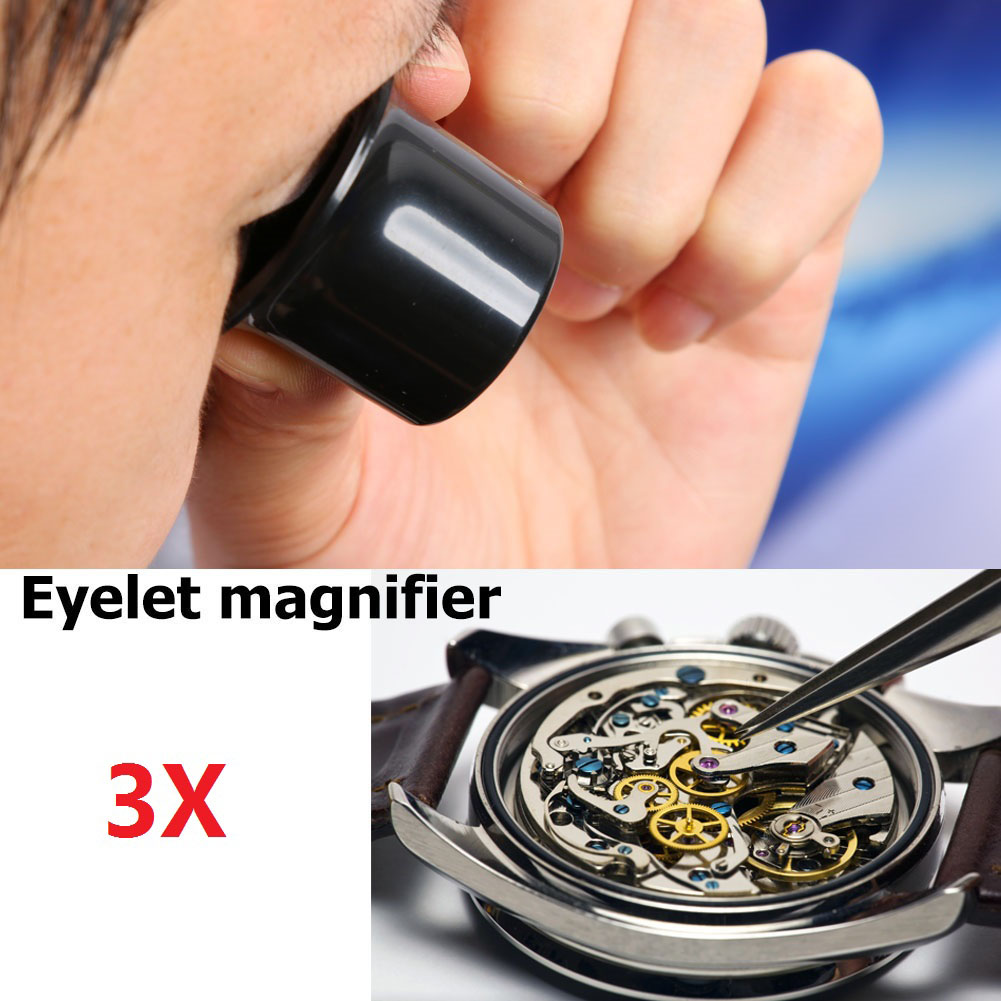 thumbnail image 4 of JShteea Portátil Monocular Joyero Reloj Lupa Lupa Ligera (3X), 4 of 10