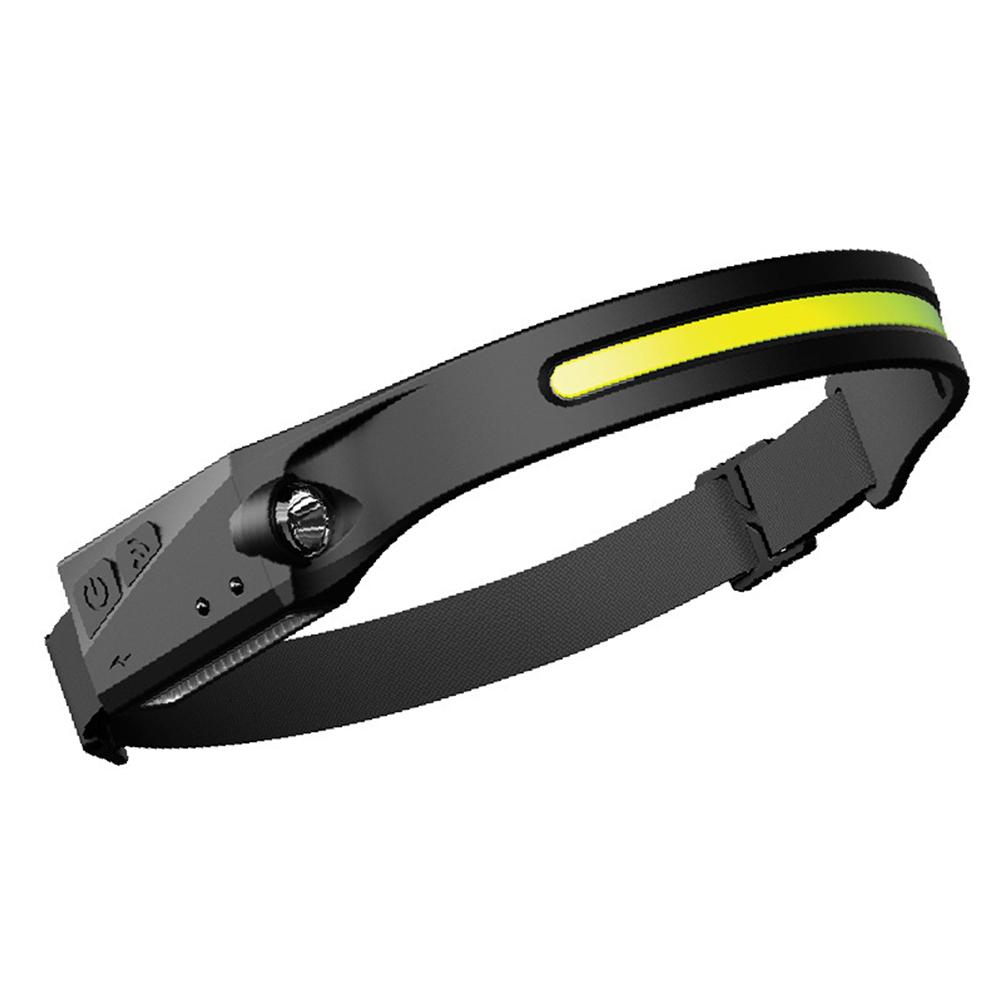 thumbnail image 2 of Nuevo Sensor Transfronterizo COB Faro Ciclismo Al Aire Libre Carga USB Circulación Nocturna LED Faro (negro), 2 of 10
