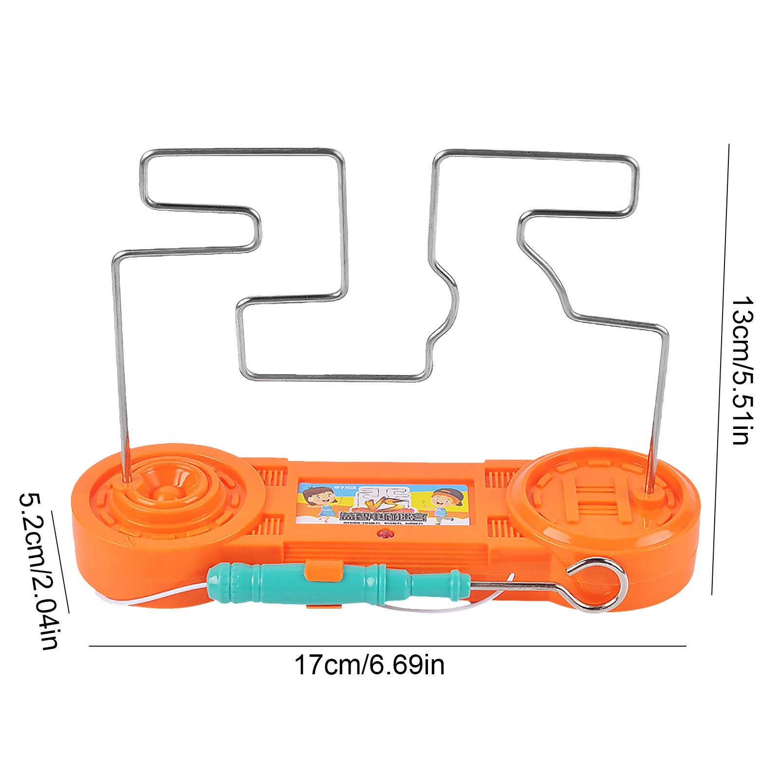 thumbnail image 5 of Juego de Maze Kuymtek Buzz The Wire Juego de Bump Electric Shock (naranja), 5 of 9