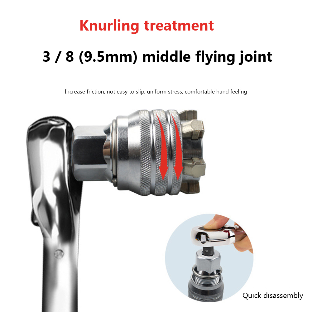 thumbnail image 4 of Adaptador llave tubo manual ajustable multifuncional universal Kuymtek 10-19 mm, 4 of 10