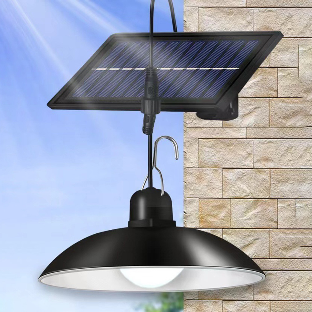 thumbnail image 4 of A [luz Blanca Un Cabezal + Control Remoto] Lámpara Araña Solar Retro para Exteriores Ahorro Impermeable Control Remoto Bombilla Cable para El Jardín Patio Paisaje Lámpara Pared (A), 4 of 10