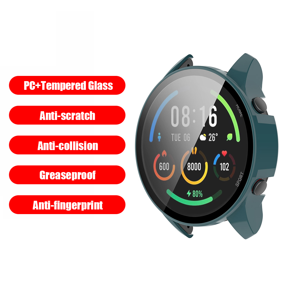 thumbnail image 4 of Protector Film Cover Smartwatch Case Watch Color Sport (Pine Green), 4 of 9