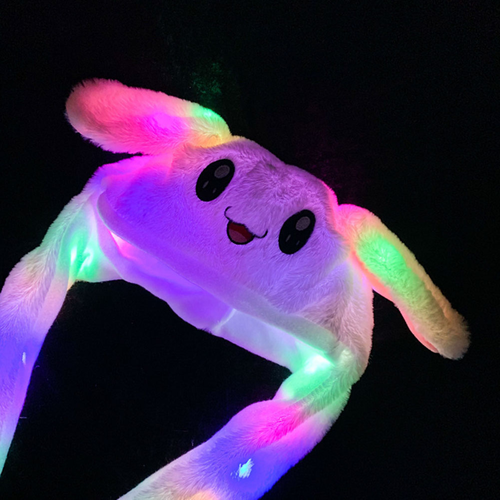 thumbnail image 5 of Gorro Conejo Con LED Btafrte en Felpa Invierno blanco, 5 of 10