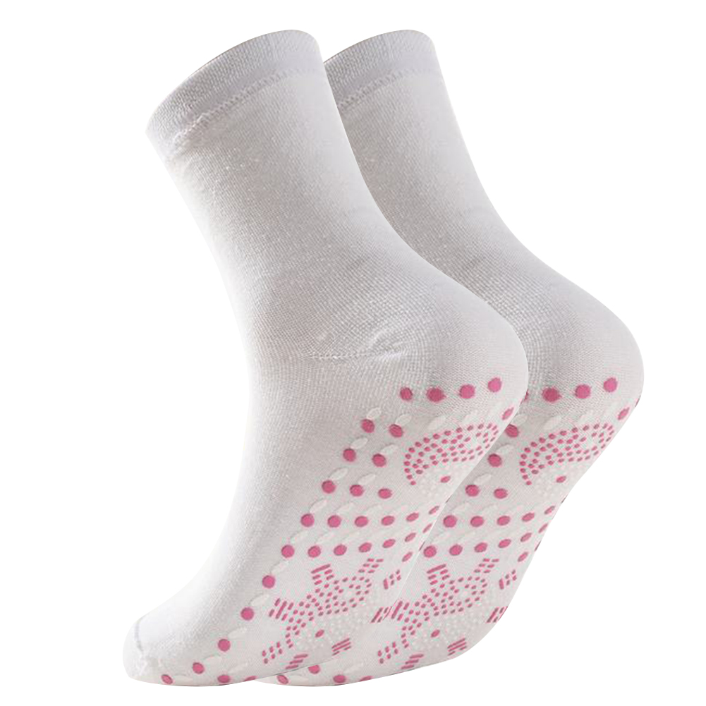thumbnail image 3 of Ygjytge 3 Pares Calcetines Acupresión Turmalina Suaves para Senderismo Ciclismo (2 Negros 1 Blanco), 3 of 10