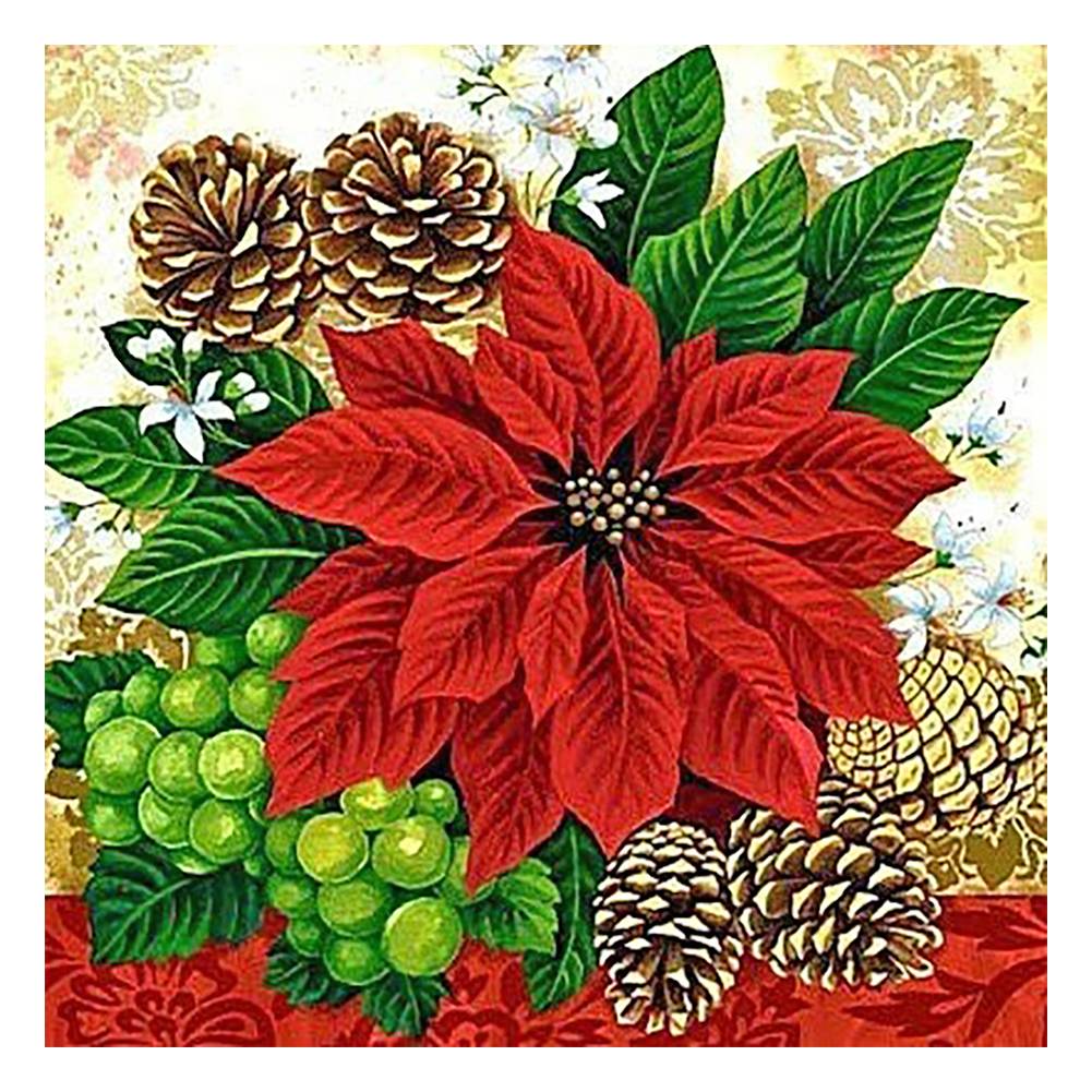 thumbnail image 2 of Kit 5D Flores Taladro Mosaico DIY Manualidades Pared, 2 of 10