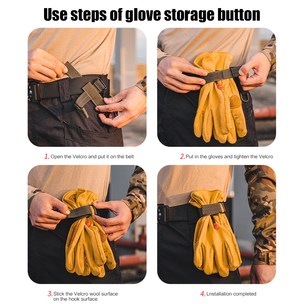 thumbnail image 3 of Guantes Al Aire Libre Bsvklp Cuerda Escalada Hebilla Almacenamiento Campamento Senderismo, 3 of 10