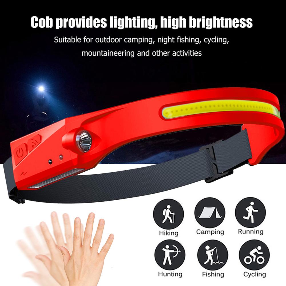 thumbnail image 4 of COB LED Faro Sensor Recargable Al Aire Libre () Rojo, 4 of 10