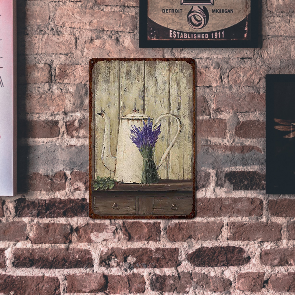 thumbnail image 4 of Placa Retro Chapa Metal Vintage para Bar Pub Club Cafetería, 4 of 10
