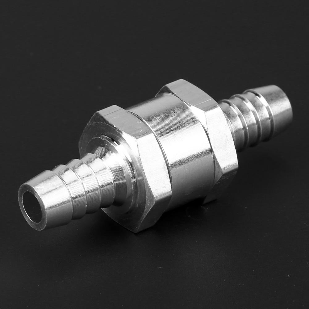 thumbnail image 2 of WDOplteas 4XAluminum Aleación Válvula Retención Sin Retorno Unidireccional Gasolina Diesel 10 Mm, 2 of 10