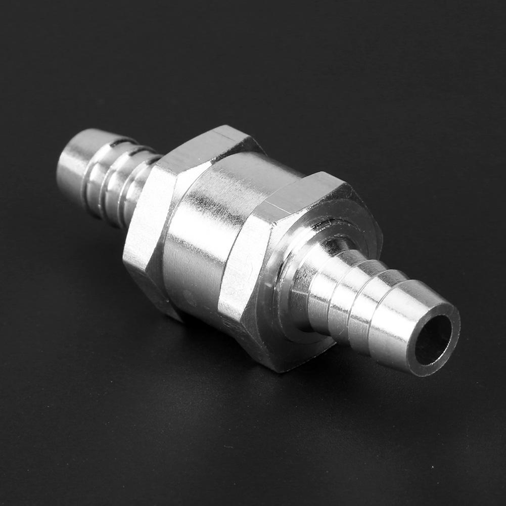 thumbnail image 4 of WDOplteas 4XAluminum Aleación Válvula Retención Sin Retorno Unidireccional Gasolina Diesel 10 Mm, 4 of 10