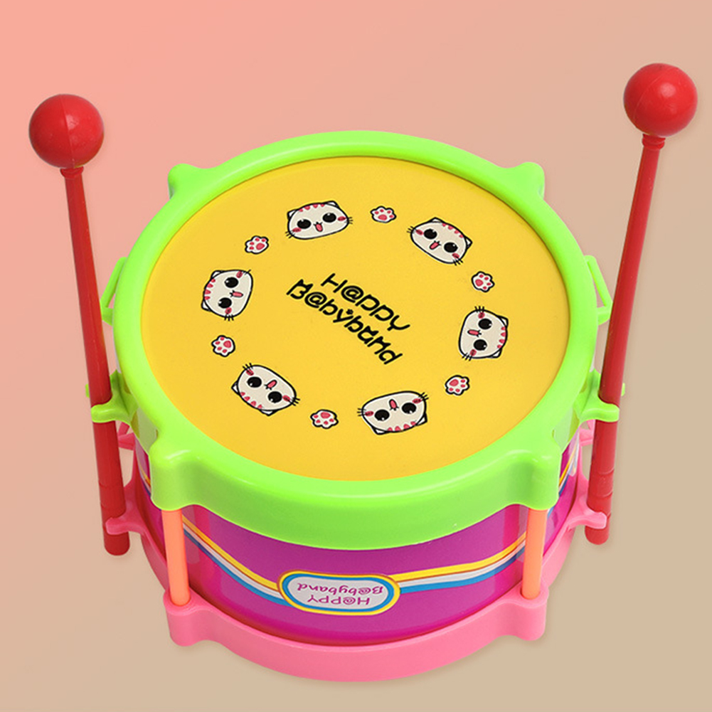 thumbnail image 4 of WDOplteas Kit Banda Instrumentos Musicales Tambor en Rollo Juguete Educativo Percusión para Bebé 5 Uds., 4 of 10