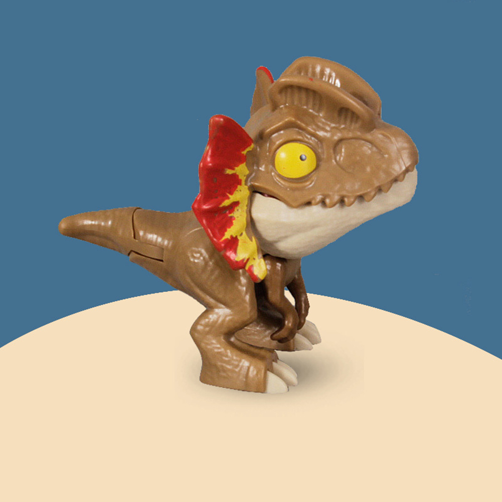 thumbnail image 3 of Bsvklp Dedo Plástico Dinosaurio Juguete Tricky Interactivo Morder Mano Juguete (marrón), 3 of 7