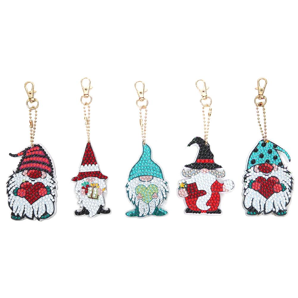 thumbnail image 2 of Kit Llavero Con Forma Especial Completa Gnomos DIY 9 Piezas, 2 of 10