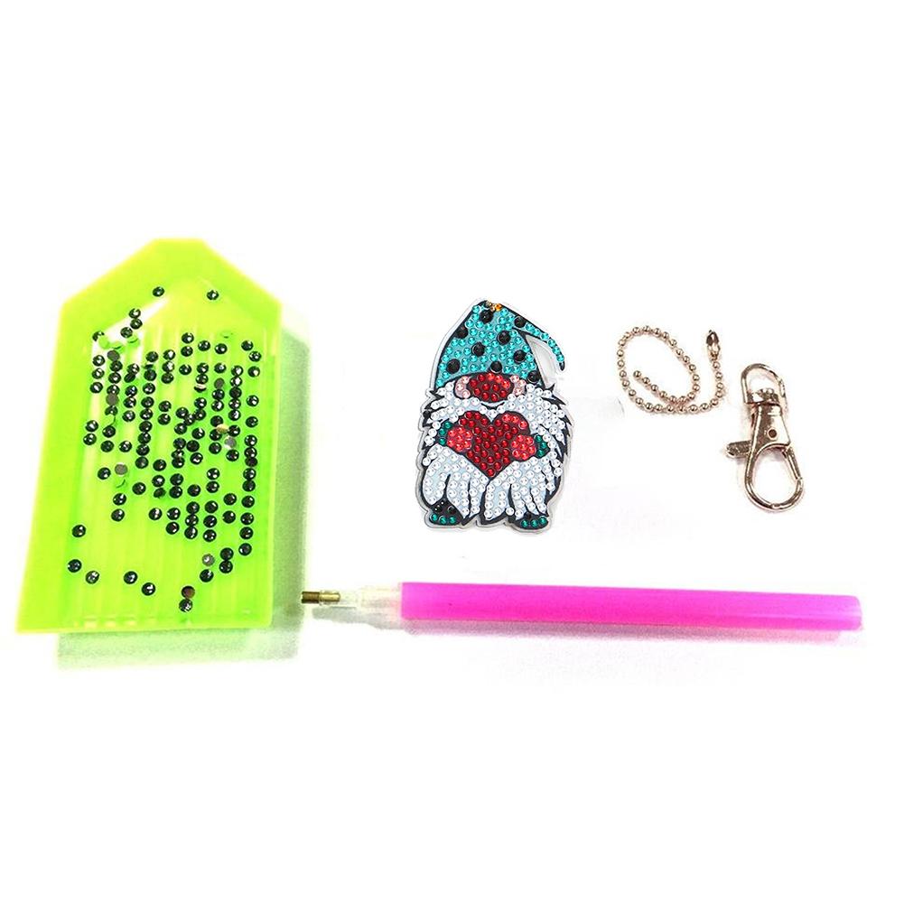 thumbnail image 3 of Kit Llavero Con Forma Especial Completa Gnomos DIY 9 Piezas, 3 of 10