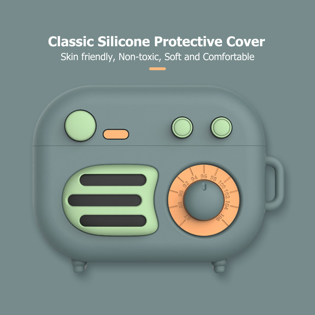 thumbnail image 4 of Soporte para Radio Compatible Con para Airpods Pro (verde Retro), 4 of 8